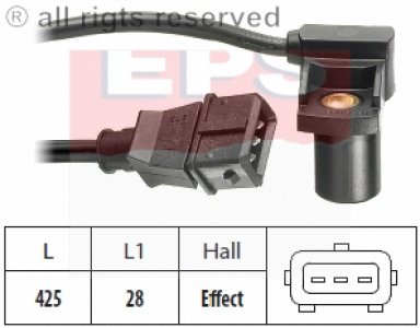 Czujnik obrotów wału korbowego FACET 1.953.239 46811123
