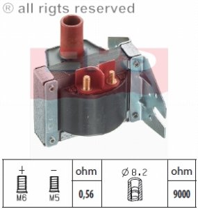 Cewka zapłonowa FACET 1.970.180 1584003