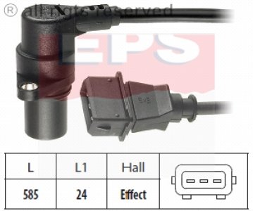 Czujnik obrotów wału korbowego FACET 1.953.082 037906433A