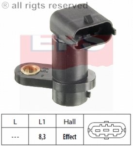 Czujnik położenia wałka rozrządu FACET 1.953.449 6238282