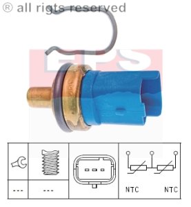 Czujnik temperatury wody FACET 1.830.293 1338C0