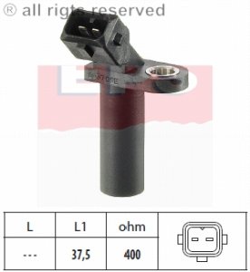 Czujnik obrotów wału korbowego FACET 1.953.037 6602998