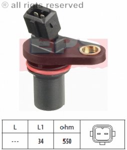 Czujnik obrotów wału korbowego FACET 1.953.043 6602999