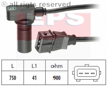 Czujnik obrotów wału korbowego FACET 1.953.066 078905381A
