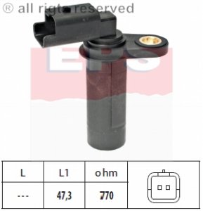 Czujnik położenia wału FACET 1.953.538 8200434068