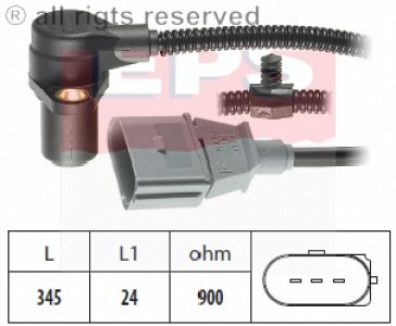 Czujnik położenia wału FACET 1.953.287 22957147