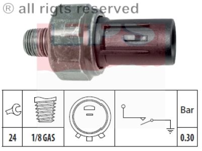 Czujnik ciśnienia oleju FACET 1.800.195 9475037000