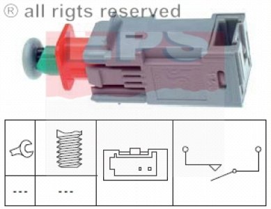 WŁĄCZNIK ŚWIATEŁ STOP OPEL