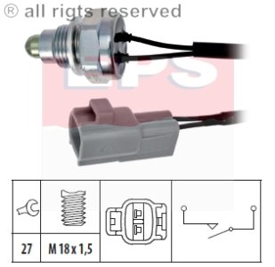 WŁĄCZNIK ŚWIATEŁ COFANIA CITROEN PEUGEOT TOYOTA