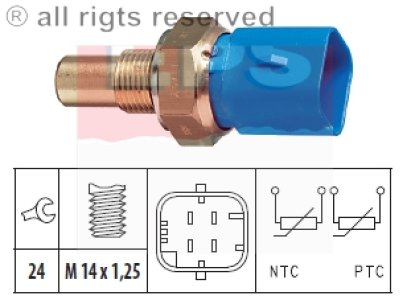 Czujnik temperatury FACET 1.830.320 133887