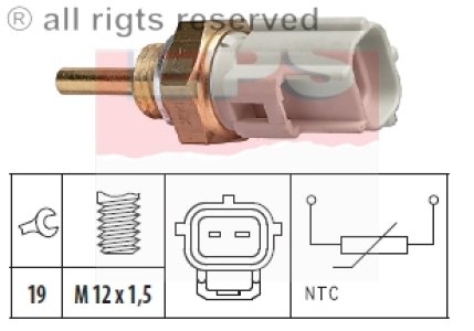 Czujnik temperatury wody FACET 1.830.323 894220H010