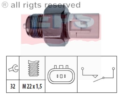 WŁĄCZNIK ŚWIATEŁ COFANIA HYUNDAI KIA