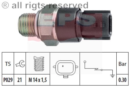 Czujnik ciśnienia oleju FACET 1.800.181 8200359633