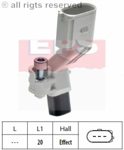 Czujnik obrotów wału korbowego FACET 1.953.598 036906433C