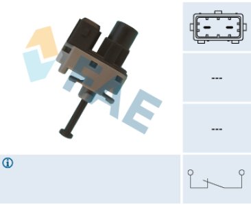 Włącznik świateł stop FAE 24850 1062670