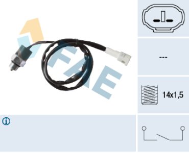 Włącznik świateł cofania FAE 40765 3761083000