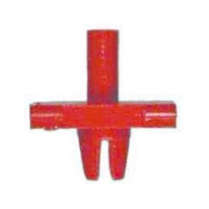 SPINKA LISTWY GOLF 83 CZERWONA