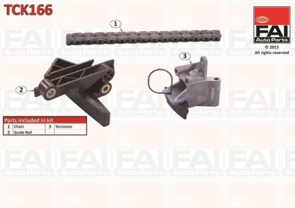 Zestaw łańcucha rozrządu FAI AutoParts TCK166 11311730188
