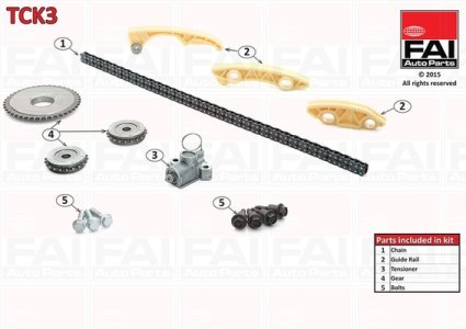 łańcuch rozrządu balans c z22se FAI AutoParts TCK3 615038