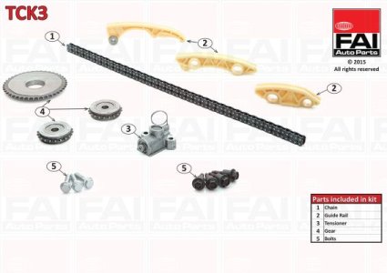 łańcuch rozrządu balans c z22se FAI AutoParts TCK3 615038