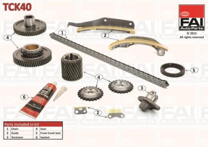 Zestaw łańcucha rozrządu FAI AutoParts TCK40 55R5000
