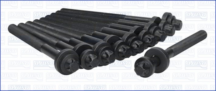 śruba głowicy komplet AJUSA 81018400 