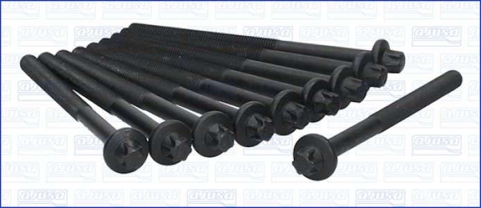 Śruba głowicy komplet AJUSA 81031700 