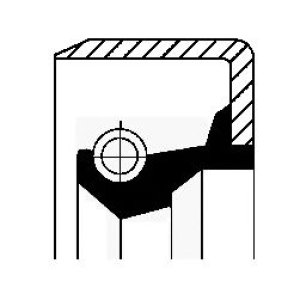 USZCZELNIACZ 25X35X6 CORTECO 19015082 MD701735