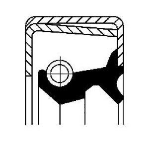 Uszczelniacz 48x62x7 CORTECO 19015050 9031148122