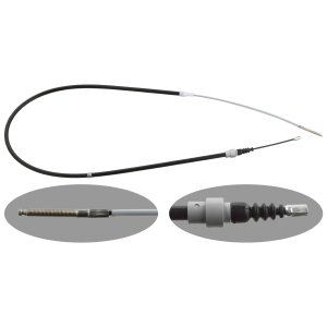 Linka hamulca FEBI BILSTEIN 27154 6N0609721M