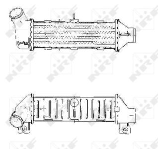 Intercooler NRF 30444 6K0145805