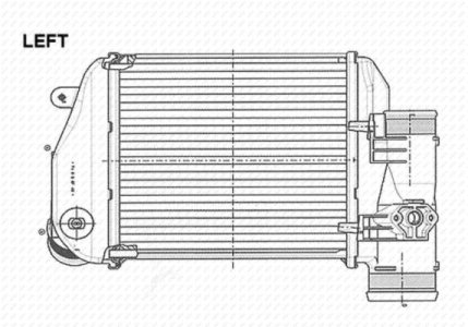 Intercooler NRF 30767 4F0145805E