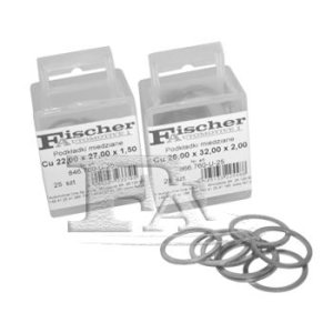 PODKŁADKA MIEDZIANA 12,00X16,00X1,50