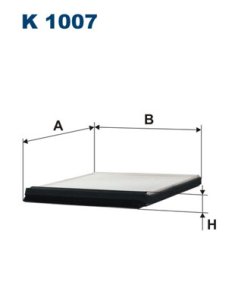 Filtr kabinowy FILTRON K1007 CU2225