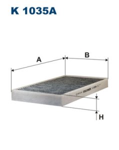 Filtr kabinowy FILTRON K1035A CU2951