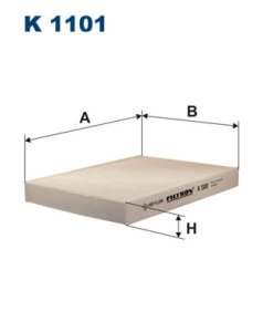 Filtr kabinowy FILTRON K1101 CU2335