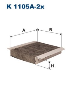Filtr kabinowy FILTRON K1105A-2X CUK18202