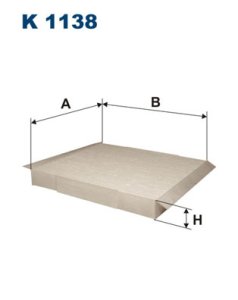 Filtr kabinowy FILTRON K1138 CU2143
