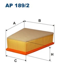 Filtr powietrza FILTRON AP189/2 