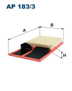 Filtr powietrza FILTRON AP183/3 C3880