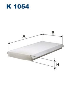 Filtr kabinowy FILTRON K1054 CU3567