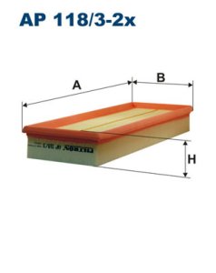 Filtr powietrza FILTRON AP118/3-2X C36982
