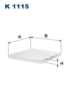 Filtr kabinowy FILTRON K1115 CU2137