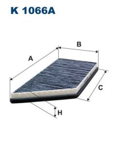 Filtr kabinowy FILTRON K1066A 