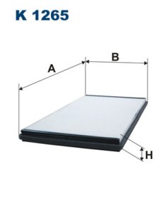 Filtr kabinowy FILTRON K1265 CU5366