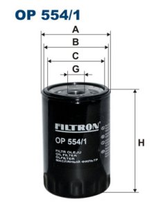 Filtr oleju FILTRON OP554/1 W71911