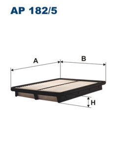 Filtr powietrza FILTRON AP182/5 