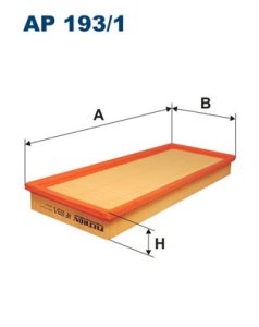 Filtr powietrza FILTRON AP193/1 C38116
