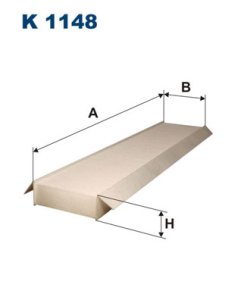 Filtr kabinowy FILTRON K1148 CU5141