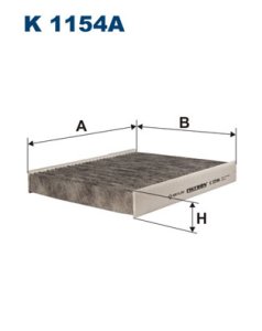 Filtr kabinowy FILTRON K1154A CU2559